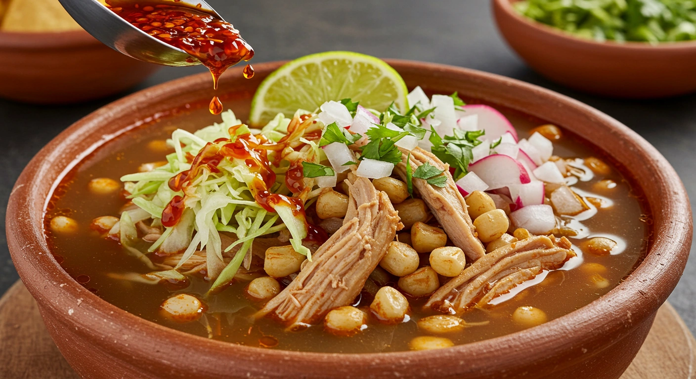 Savor the Best Chicken Pozole - secondary view